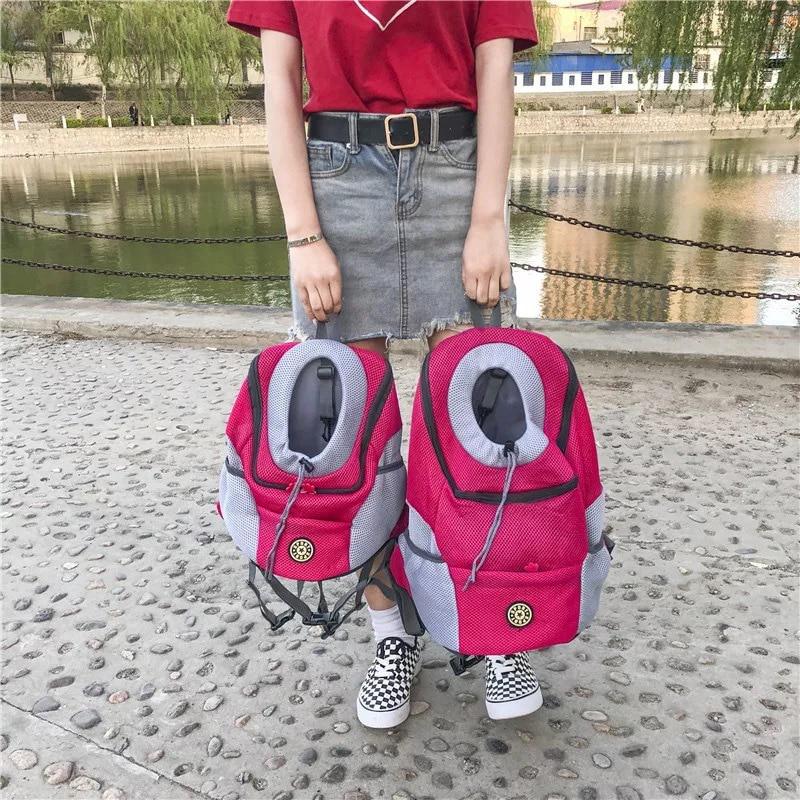 BackpackDog™ - Sac à dos de transport pour animaux de compagnie - Fideleschiens
